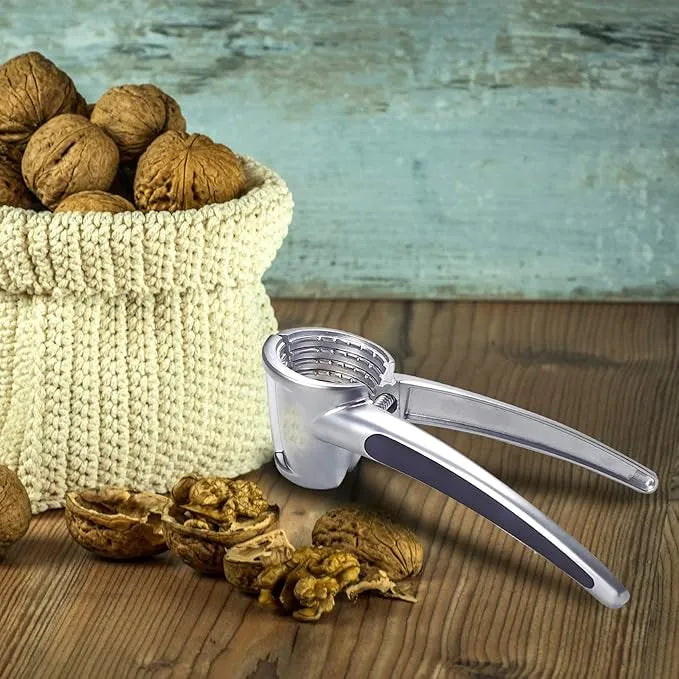 Heavy Duty Nut Cracker – Non-Slip Walnut, Pecan & Hazelnut Cracker Tool | Strong Plier-Style Nut Opener for All Nuts