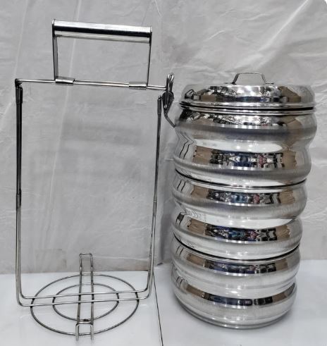 Stainless Steel Tiffin – Belly Shape