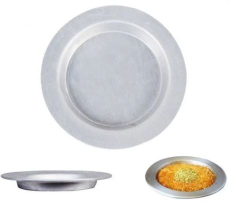 Kunafa Baking Tray – Round Plate for Perfect Crispy Layers
