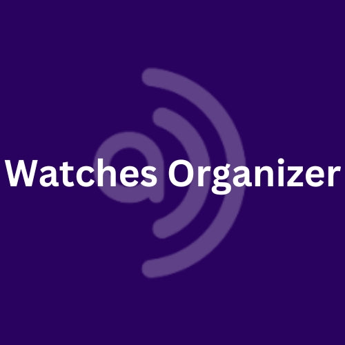 Watches Organizer