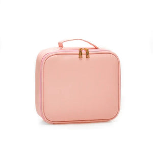 2 Layers Travel Makeup Cosmetic Organizer - Pink - 2225 - AllThings