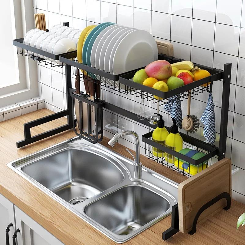 Metal Kitchen Sink Rack Large Size 85c.m - AllThings