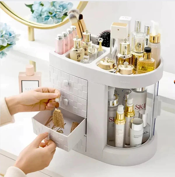 Largest Capacity Cosmetic Organizer With Drawer