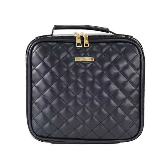 Portable Bubble Design Cosmetic Bag - Black