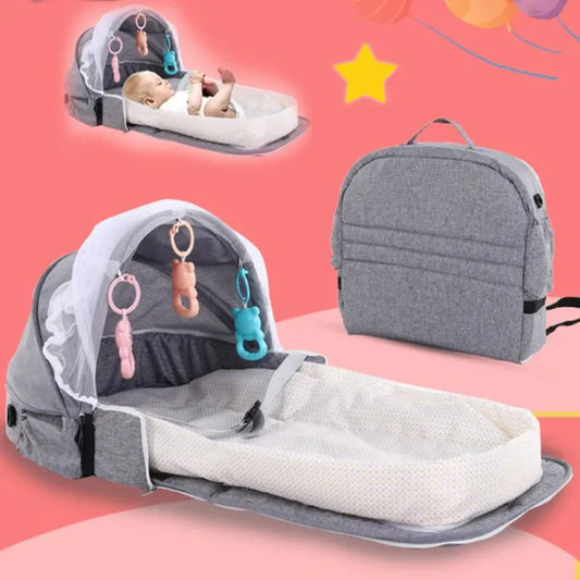 Portable Baby Crib Bed - AllThings