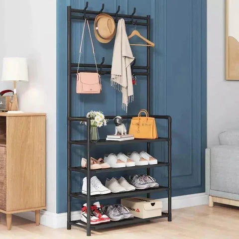 Multifunctional Coat & Shoes Rack