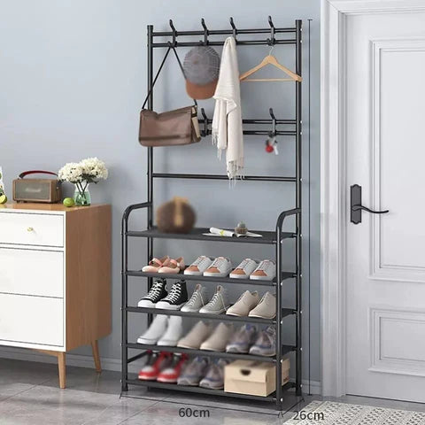 Multifunctional Coat & Shoes Rack