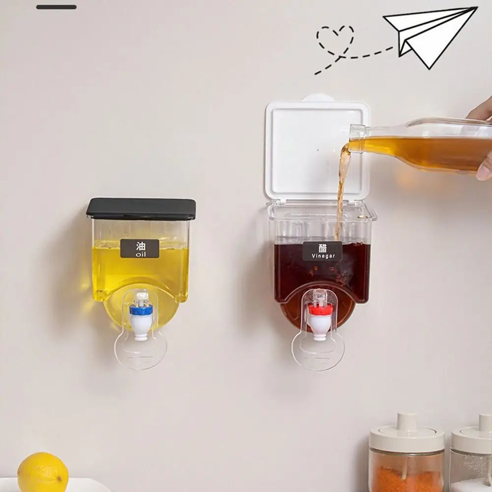Kitchen Wall-mounted Oil Dispenser