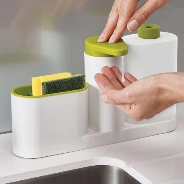 Sink Tidy Soap Dispenser Set