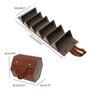 Folding Travel Glasses Organizer 6 slots - AllThings