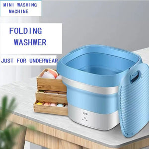 Portable Folding Mini Washing Machine - AllThings