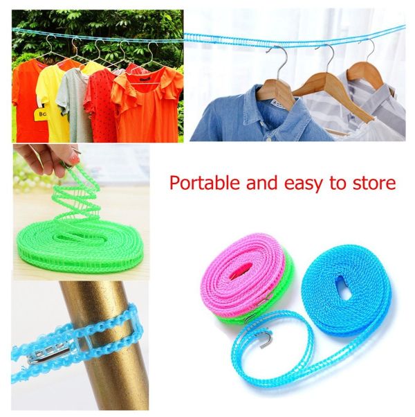 Plastic Cloth Hanging Rope - AllThings