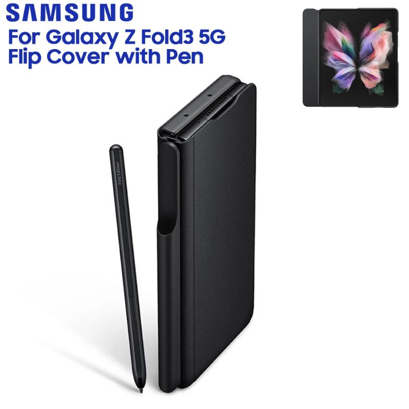 Samsung Galaxy Z Fold 3 5G Flip Cover With Pen
