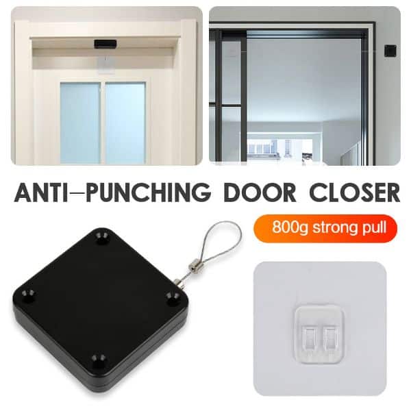 Punch Free Automatic Sensor Door Closer