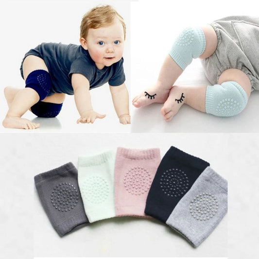 Stretchable cotton baby knee pads