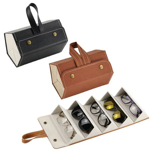 Folding Travel Glasses Organizer 5 Slots - AllThings