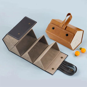 Folding Travel Glasses Organizer 5 Slots - AllThings