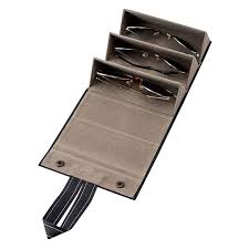 Folding Travel Glasses Organizer 3 Slots - AllThings