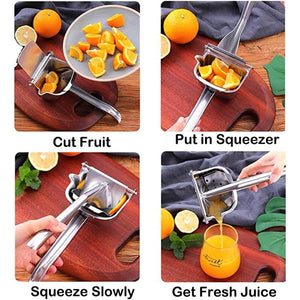 Stainless Squeezer Hand Press - AllThings